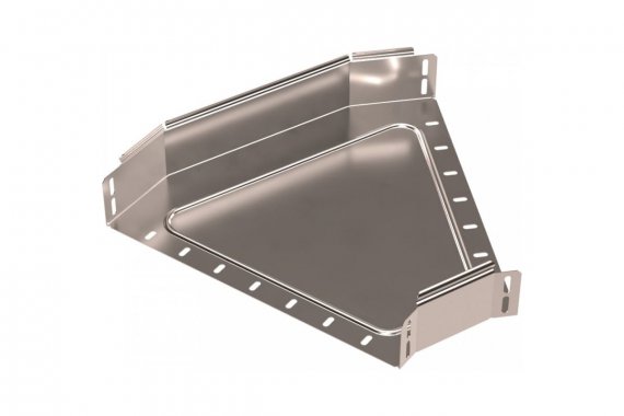 Фотография товара 'Промрукав PR16.3477 Угол горизонтальный 45 градусов Стандарт INOX (AISI 409) 400х80'