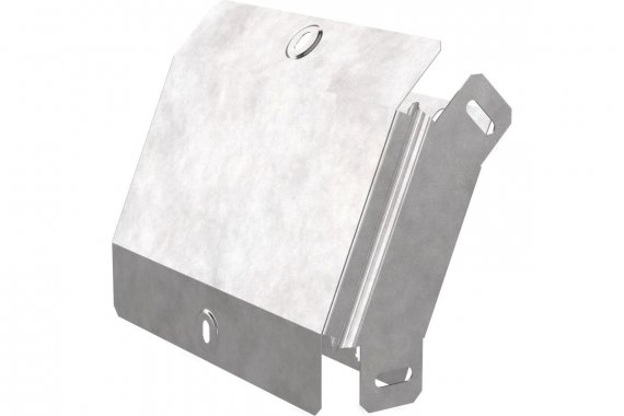 Фотография товара 'Промрукав PR16.0557 Угол вертикальный внешний 45 градусов с крышкой Стандарт 200х50'