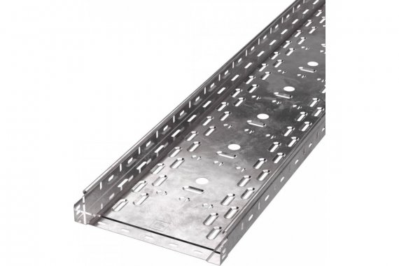 Фотография товара 'Промрукав PR16.2306 Лоток перфорированный Стандарт 300х50х3000 (1,0 мм)'