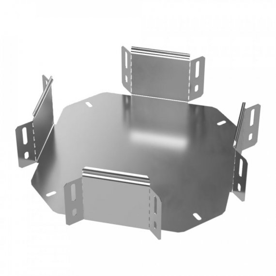 Фотография товара 'Промрукав PR16.3177 Ответвитель Х-образный Стандарт INOX (AISI 304) 150х100'