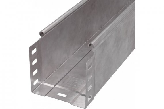 Фотография товара 'Промрукав PR16.1204 Лоток неперфорированный Стандарт HDZ 100х100х3000 (0,7 мм) (6 м/уп)'