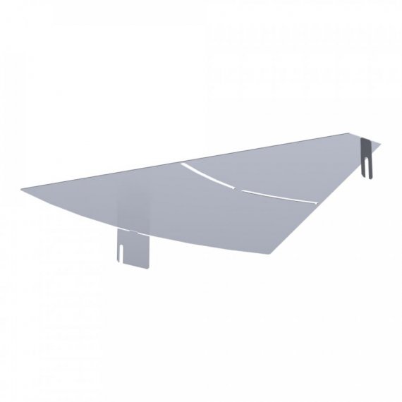 Фотография товара 'Промрукав PR16.3641 Крышка угла горизонтального изменяемого 0-45 градусов Стандарт INOX (AISI 316) 500'