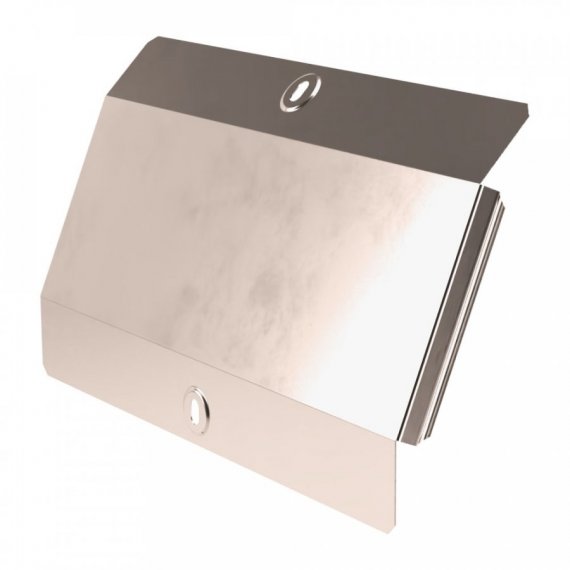 Фотография товара 'Промрукав PR16.3073 Крышка угла вертикального внешнего 90 градусов Стандарт INOX (AISI 409) 300'