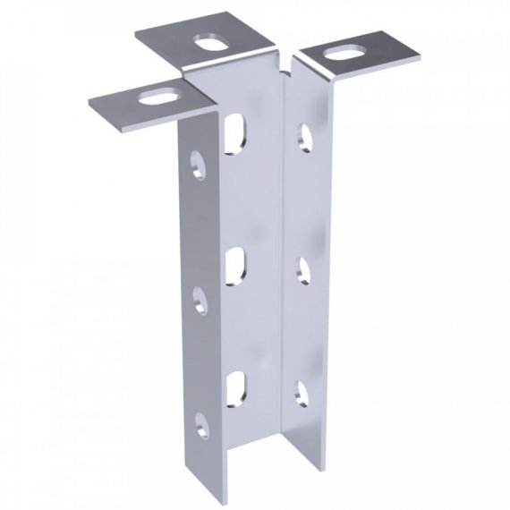 Фотография товара 'Промрукав PR16.4096 Опора унитарная для П-образного профиля INOX (AISI 316) ОУП-45х30'