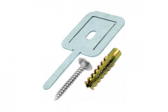 Фотография товара 'Промрукав PR08.5201 Комплекты для крепления ОКЛ с использованием самореза, дюбеля и хомута FR ПР-40'