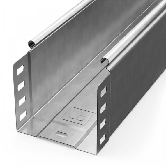 Фотография товара 'Промрукав PR16.2308 Лоток неперфорированный Стандарт INOX (AISI 304) 100х100х3000 (0,8 мм)'