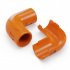 Фотография товара 'Промрукав PR13.02482 Соединитель угловой разборный оранжевый d25 мм'