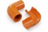 Фотография товара 'Промрукав PR13.1216 Соединитель угловой разборный оранжевый d16 мм'